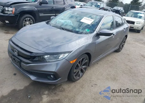 2020 Honda Civic Sport z USA, uszkodzony, nr VIN 2HGFC2F89LH503084